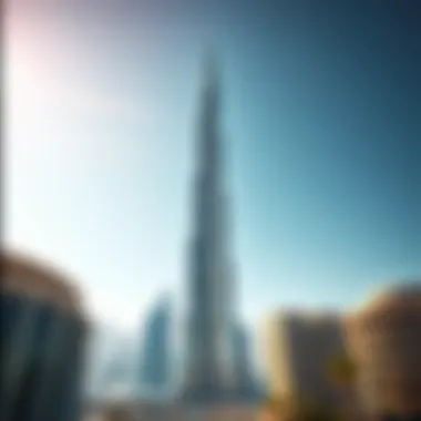 Burj Khalifa: A Towering Marvel of Modern Architecture Stunning view of the Burj Khalifa towering over Dubai