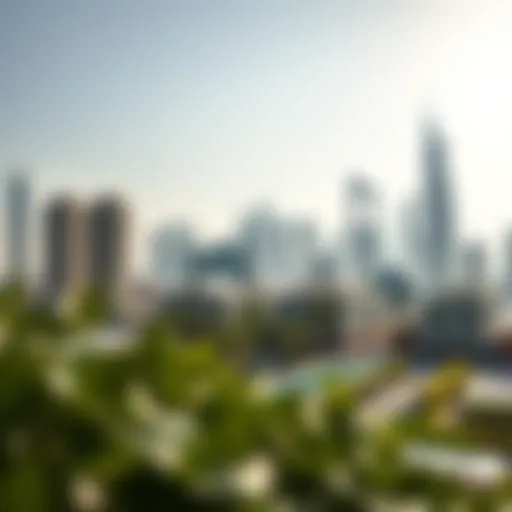 Modern Dubai skyline highlighting luxury residential areas