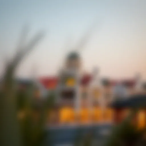 A picturesque view of Al Khubeirah showcasing its blend of modern architecture and traditional elements