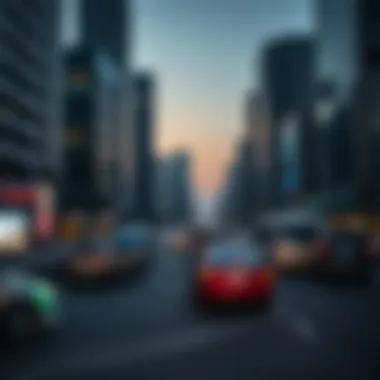 Key Location of Azizi Offices on Sheikh Zayed Road Strategic location map highlighting Sheikh Zayed Road