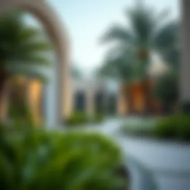 Innovative Designs: Merging Nature and Architecture Unique architectural design of Dubai garden
