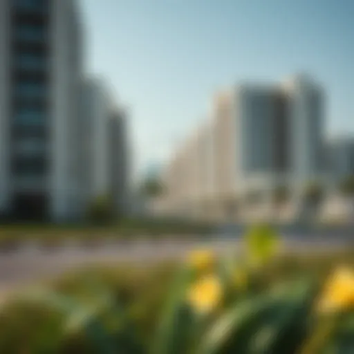 Residential Developments in Green Land Qusais Scenic view of Green Land Qusais showcasing residential developments
