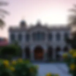 Exterior view of فندق جميرا showcasing its architectural grandeur