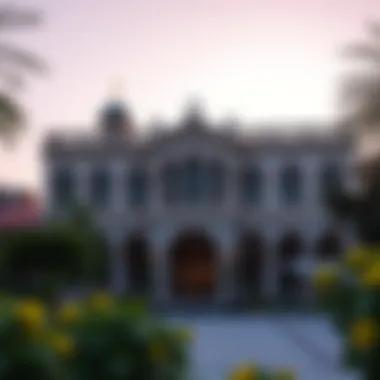 Architectural Grandeur of فندق جميرا Exterior view of فندق جميرا showcasing its architectural grandeur