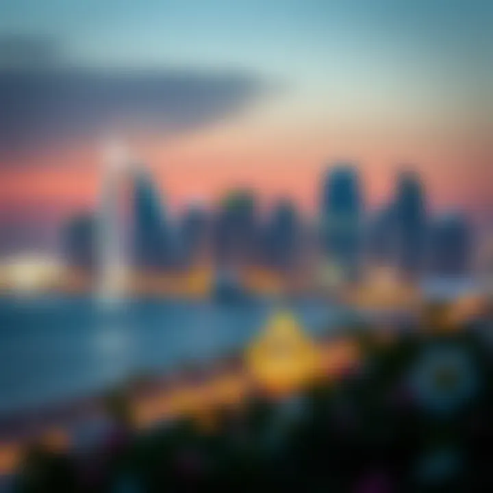 Lavita Dubai Skyline Lavita Dubai skyline showcasing architectural elegance