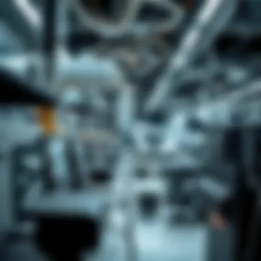 State-of-the-Art Technology Close-up of advanced tech equipment used in Dubai's leading firms