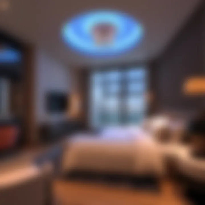 Luxurious Room Rental in Dubai Luxurious Dubai room rental showcasing modern design