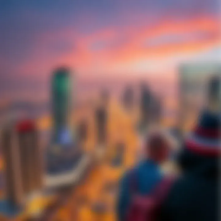 Bur Dubai Skyline Overview Panoramic view of Bur Dubai skyline highlighting real estate opportunities