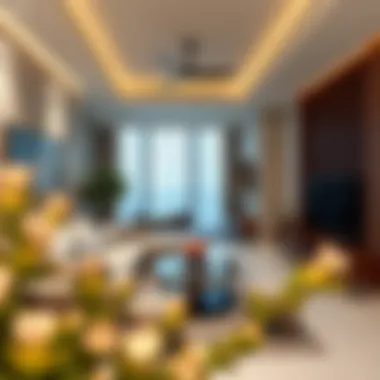 Luxury Apartment Interior in Sobha Hartland Building 6 Interior design of a luxury apartment in Sobha Hartland Building 6