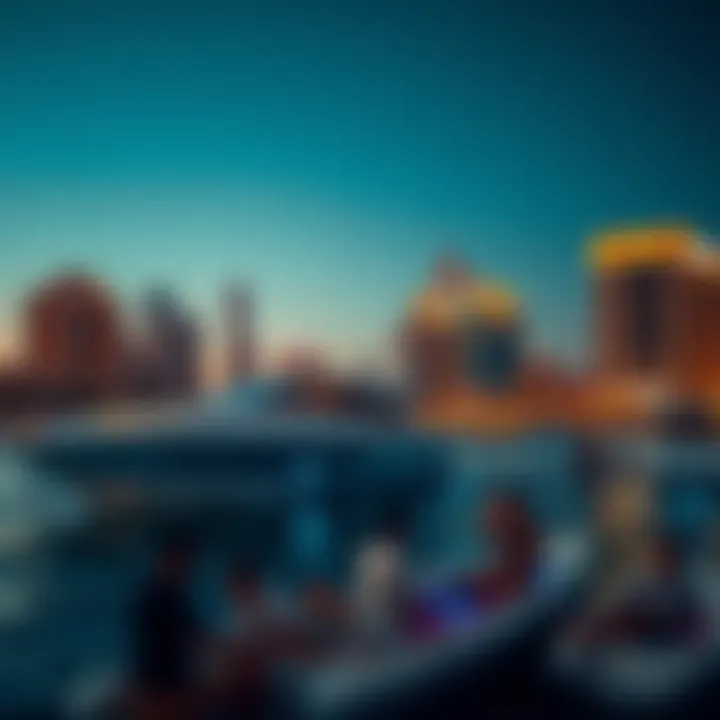 Luxurious Yacht Cruising the Marina Luxurious yacht cruising through the marina waters