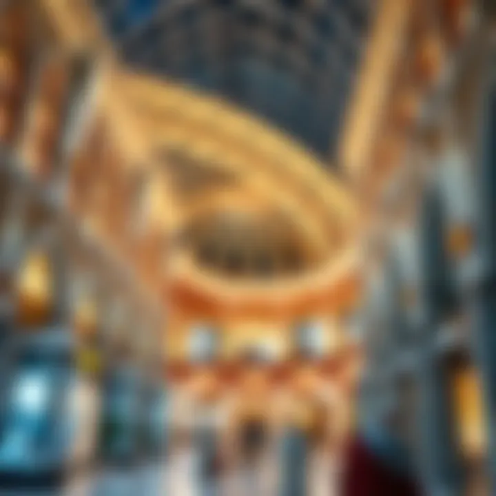 Architectural details of WTC Souk