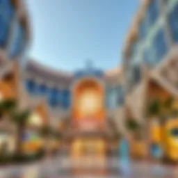 Breathtaking architectural design of Fursan Mall