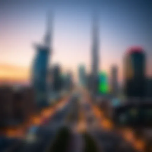 Overview of Dubai's skyline representing growth and innovation