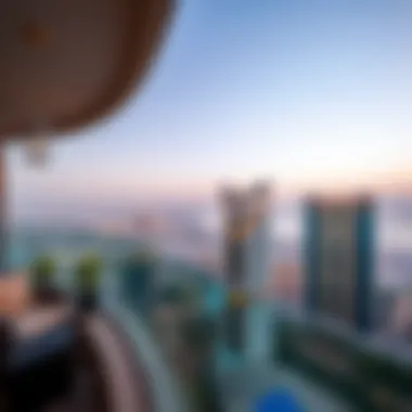 Stunning Panoramic Views from Le Reve Towers Panoramic view from a balcony in Le Reve Towers