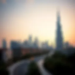 Dubai skyline showcasing modern architecture and luxury living