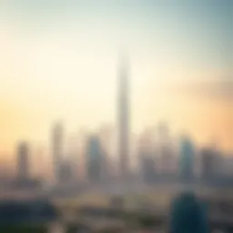 Stunning skyline view of Dubai showcasing real estate development
