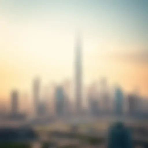 Stunning skyline view of Dubai showcasing real estate development