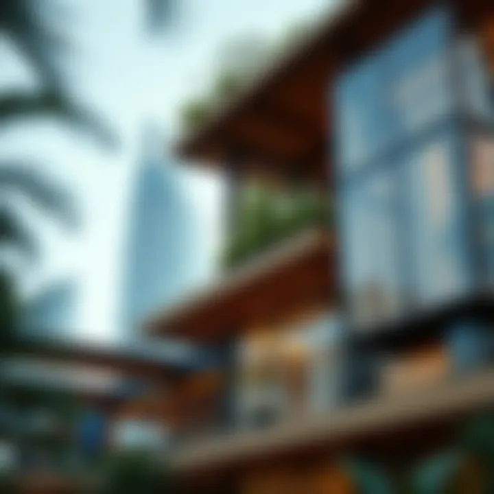 Sustainable Architectural Details Architectural details showcasing sustainable elements