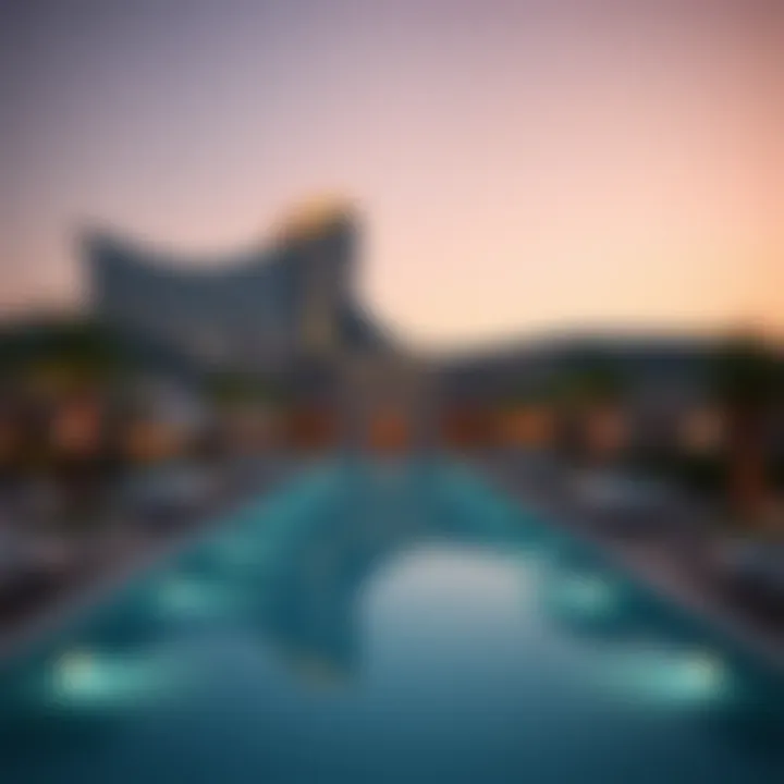 The Manor Hotel's Prime Position in Dubai Strategic location overview of The Manor Hotel in Dubai