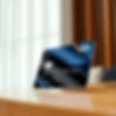 Sleek Design of ููู Card A close-up of the ููู card showcasing its sleek design and smart technology.